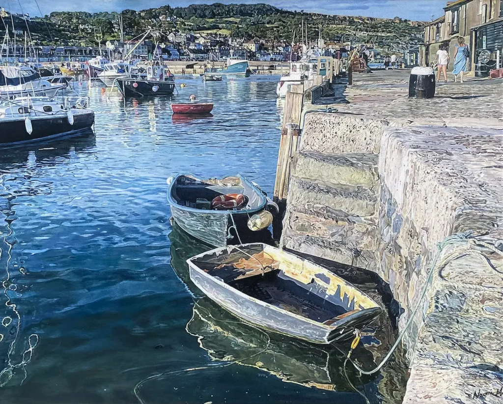 Tethered to the Cobb Lyme Regis